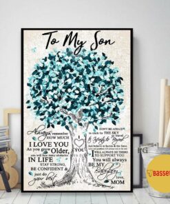 Beloved tree to my son always remember how much I love you canvas 1 Beloved tree to my son always remember how much I love you canvas 2