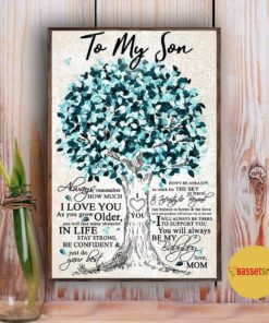 Beloved tree to my son always remember how much I love you canvas 4 Beloved tree to my son always remember how much I love you canvas 5