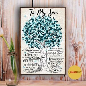 Beloved tree to my son always remember how much I love you canvas 5