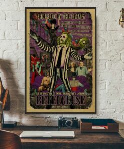 Betelgeuse beetlejuice movie poster canvas 3