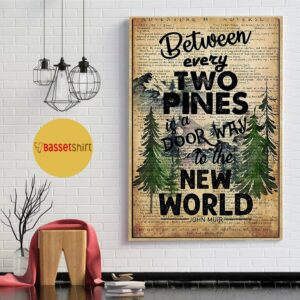 Between every two pines is a doorway to a new world poster 1