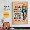 Bicycle race lyrics ride as much or as little vertical poster