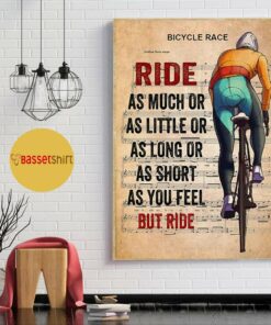 Bicycle race lyrics ride as much or as little vertical poster 1