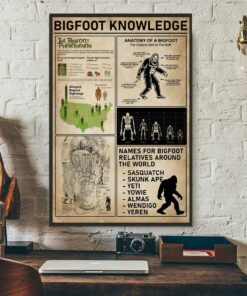 Bigfoot knowledge vertical canvas 3