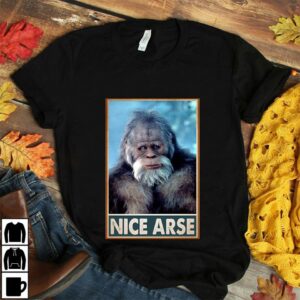 Bigfoot nice arse funny toilet poster 2