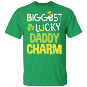 Biggest-Lucky Daddy Charm Saint Patricks Day Shirt, Long Sleeve