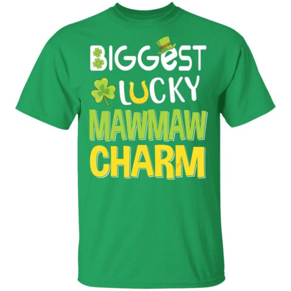 Biggest-Lucky Mawmaw Charm Saint Patricks Day T-Shirt, Long Sleeve