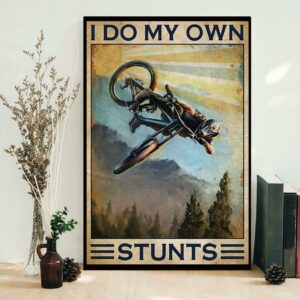 Biker I do my own sturns poster 1