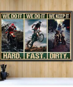 Biker we do it hard keep fast dirty horizontal canvas 1 Biker we do it hard keep fast dirty horizontal canvas 2
