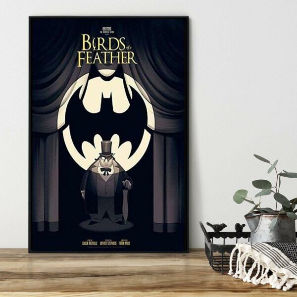 Bird of A Feather poster canvas