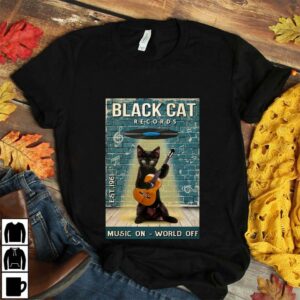 Black Cat Records album style artwork poster 2