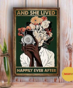 Black Girl Photographer and she lived happily ever after poster 3