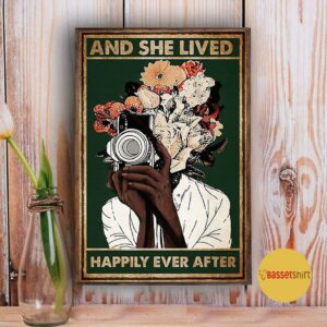 Black Girl Photographer and she lived happily ever after poster 3