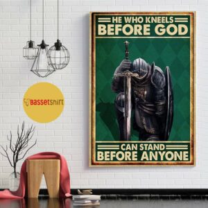 Black Knight he who kneels before God can stand before anyone poster 1