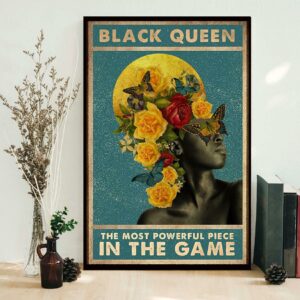 Black Queen Pot Head the most powerful piece in the game poster