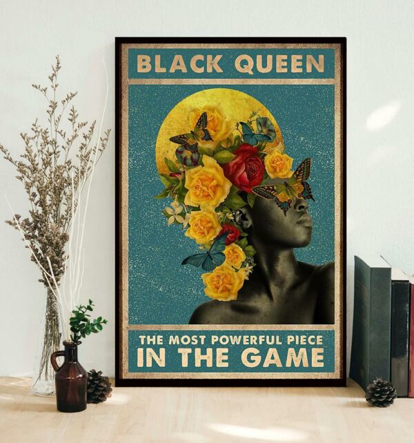 Black Queen Pot Head the most powerful piece in the game poster