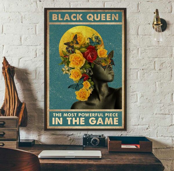 Black Queen Pot Head the most powerful piece in the game poster