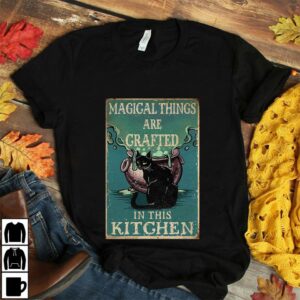 Black cat magical things are crafted in this kitchen poster canvas 3