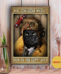 Black cat pilot mike echo oscar whiskey how do you copy poster 3