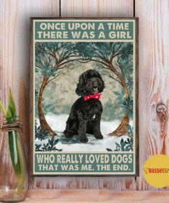 Black cockapoo there was a girl who really loved dog poster 2 Black cockapoo there was a girl who really loved dog poster 3
