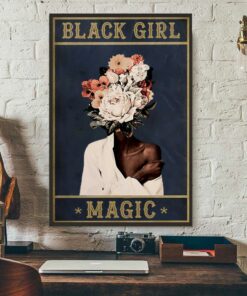 Black girl magic African American poster 3