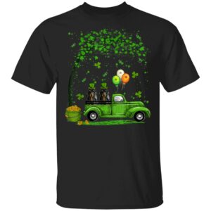 Blue Truck Pickup Dachshund St Patricks Day Dog Lovers T-Shirt, Long Sleeve, Tank Top