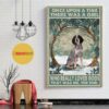 Bluetick Coonhound rose once upon a time a girl really loved dogs poster