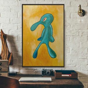 Bold and Brash Spongebob poster canvas