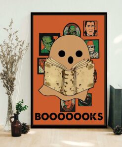 Boo Halloween books poster 1