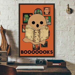 Boo Halloween books poster 3