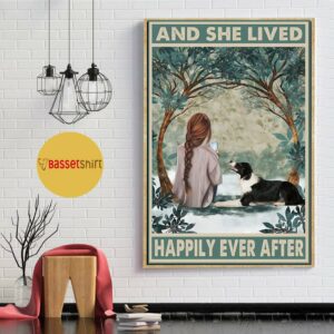 Border Collie and she lived happily ever after poster 1