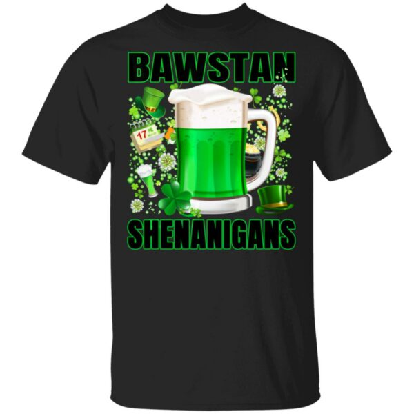 Boston Bawstan St Patricks Day 2020 Irish Parade Shamrock Beer T-Shirt, Long Sleeve, Hoodie