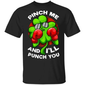 Boxing Clover st Patricks Day Boys Girls Punching Boxers T-Shirt, Long Sleeve, Tank Top