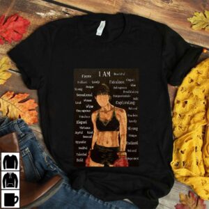 Boxing girl I am wise and loud poster canvas