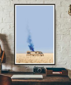 Breaking Bad Rv poster canvas 1