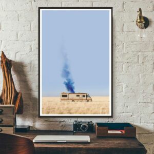 Breaking Bad Rv poster canvas 1