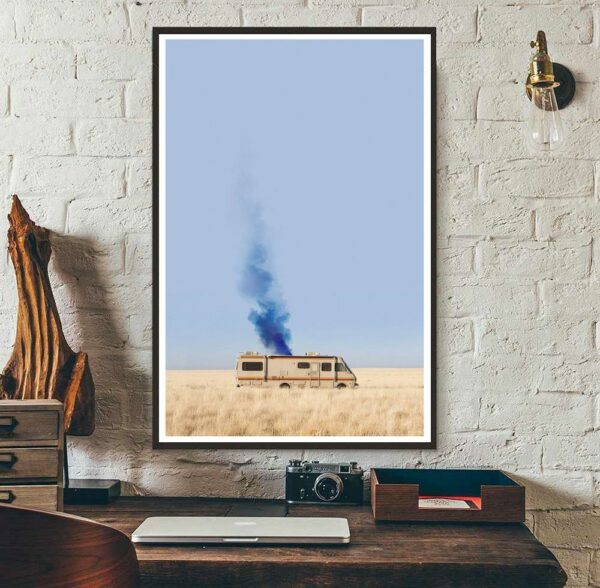 Breaking Bad Rv poster canvas