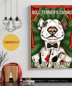 Bull Terrers Casino play to win vertical poster 1