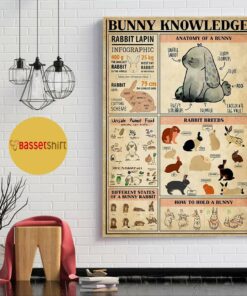 Bunny Knowledge vertical canvas 1