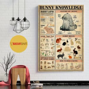 Bunny Knowledge vertical canvas