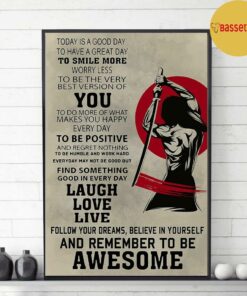 Bushido Samurai remember to awesome poster canvas 2