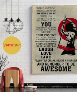 Bushido Samurai remember to awesome poster canvas 4