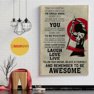 Bushido Samurai remember to awesome poster canvas 4