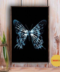 Butterfly Art The Night Black poster canvas 2 Butterfly Art The Night Black poster canvas 3