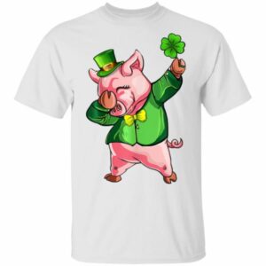 Dabbing Pig Lovers Irish Shirt St Patricks Day Shamrock T-Shirt, Long Sleeve, Hoodie