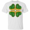 Four Leaf Clover Donut St Patricks Day Funny Irish T-Shirt, Long Sleeve, Hoodie