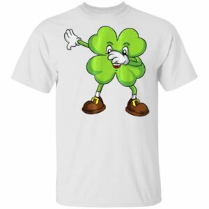 Funny Dabbing Shamrock St Patricks Day Shamrock Lucky Irish T-Shirt, Long Sleeve, Hoodie