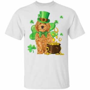 Goldendoodle St Patricks Day Irish Dog T-Shirt, Long Sleeve, Hoodie