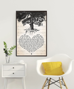 Grateful Dead Ripple If My Words Did Glow With The Gold Of Sunshine Poster Canvas 1