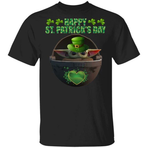 Happy St Patrick’s Day Baby Yoda The Child Shirt